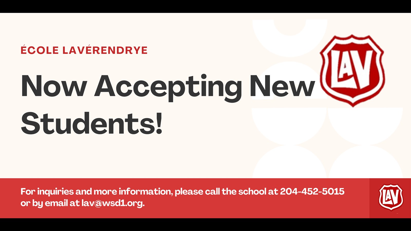 Now Accepting New Registrations!